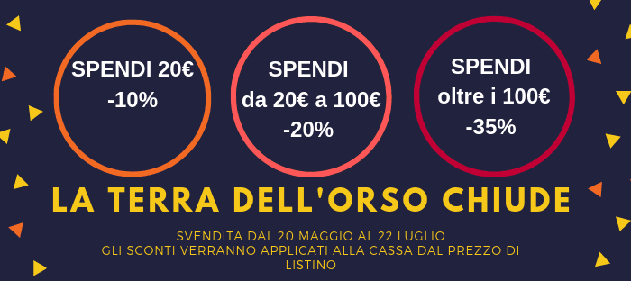 La Terra dell'Orso - Chiude